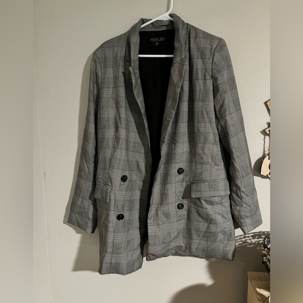 ✨SOLD✨ Rachel Zoe Plaid Blazer